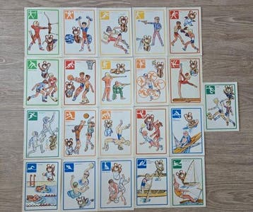 USSR - Vintage Olympic posters I, Will Be an Olympian 1980, Verzamelen, Nieuw