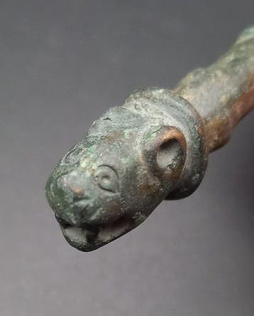 Romain antique, Empire Bronze La massue dune grande