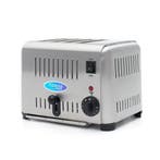 Broodrooster | RVS | Retro design | Kruimellade | 1.8kW, Verzenden, Nieuw in verpakking