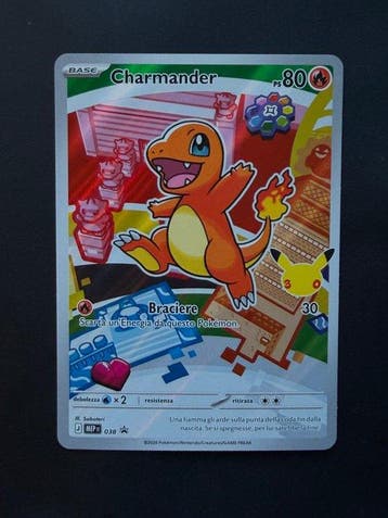 Pokémon - 3 Card - Charmander, Squirtle, Bulbasaur Promo