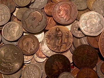 Wereld. Large lot of World Coins, 1800 to présent. (Zonder