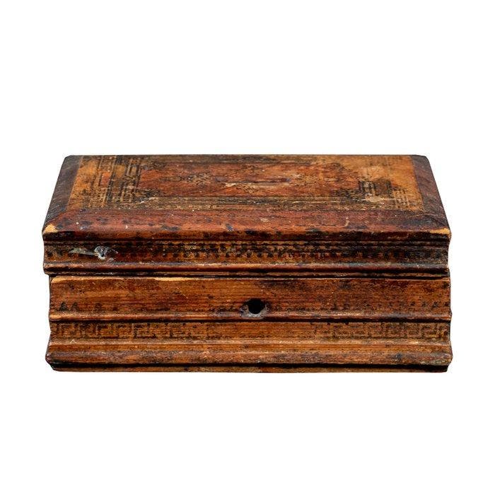 Doos - Hout, Antiek en Kunst, Antiek | Overige Antiek