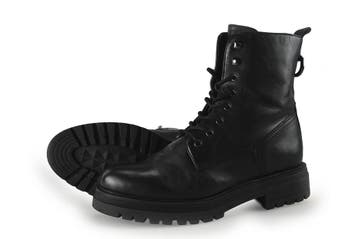 Omoda Veterboots in maat 41 Zwart, Kleding | Dames, Schoenen, Verzenden, Zwart, Omoda, Overige typen