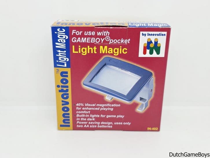 Gameboy Pocket - Light Magic - Innovation - New, Games en Spelcomputers, Spelcomputers | Nintendo Game Boy, Gebruikt, Verzenden