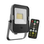 LED Bouwlamp 20 Watt met sensor incl. afstandsbediening, Doe-het-zelf en Bouw, Bouwverlichting, Verzenden, Nieuw, Minder dan 50 watt