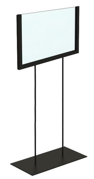 *TIP*  Display hoog A5 zwart liggend, Ophalen of Verzenden
