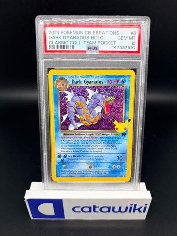 Pokémon - 1 Graded card - Dark Gyarados Holo 1982-08-01 PSA