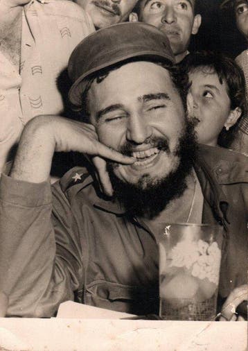 American Photo Studio Miami - Fidel Castro Portrait Smiling