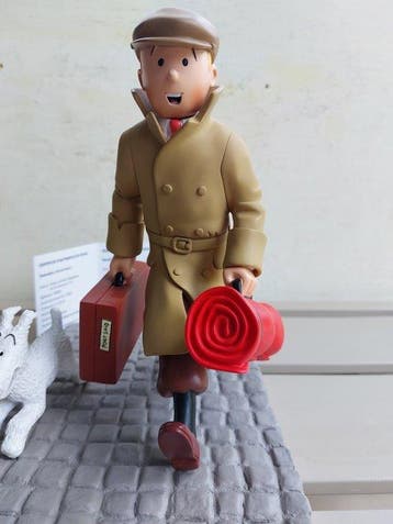 Tintin - Beeldje - Figurine Moulinsart 45994 - Ils arrivent, Nieuw