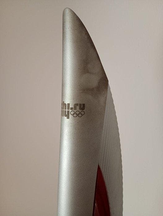 Olympic Torch - Sochi 2014 - Jeux Olympiques - Trophée, Collections, Collections Autre