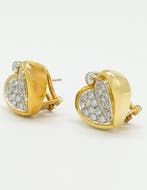 Chimento - Boucles doreilles - 18 carats Or jaune Diamant, Nieuw