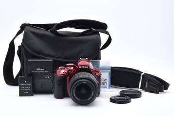 Nikon D5300 Red + AF-S NIKKOR 3.5-5.6/18-55mm G VR Appareil