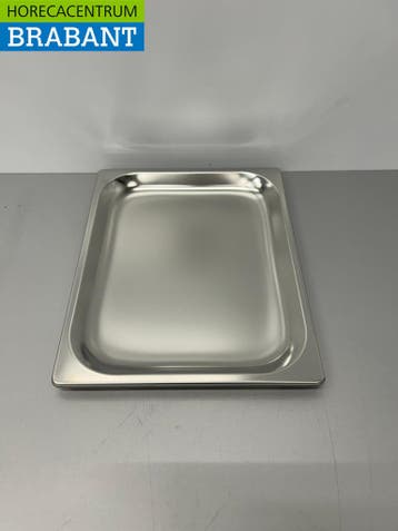 Acier inoxydable Bac GN Gastronorm 1/2 GN Profondeur 20 mm, Verzenden