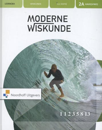 2a havo(vwo) / Moderne Wiskunde / leerboek 9789001882716, Verzenden, Gelezen, Ineke de Bruin