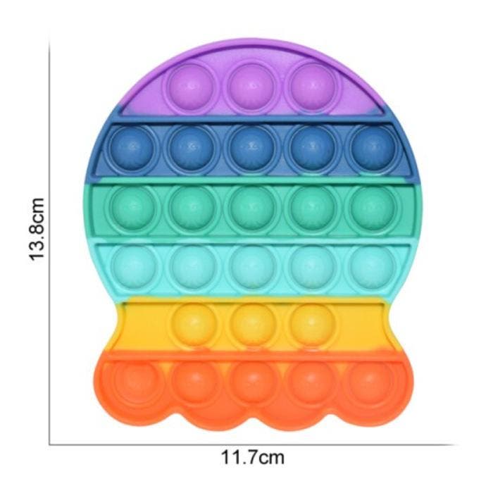Pop It - Fidget Anti Stress Speelgoed Bubble Toy Siliconen, Telecommunicatie, Mobiele telefoons | Toebehoren en Onderdelen, Nieuw
