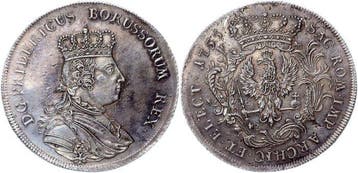Duitsland, Brandenburg-Pruisen. Friedrich II. 1740-1786.