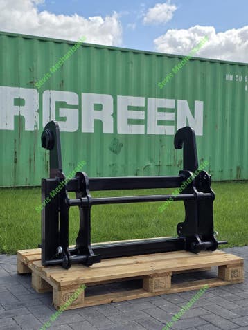 Adapter Giant Weidemann Manitou JCB VOLVO Euro aansluiting, Serretuinbouw