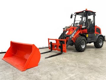 Veiling - Everun knikwiellader met snelwissel ER12, Articles professionnels, Agriculture | Tracteurs