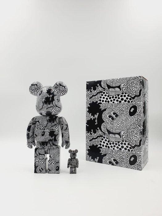 Keith Haring (after) x Disney x Medicom Toy - Be@rbrick x, Antiquités & Art, Art | Peinture | Moderne