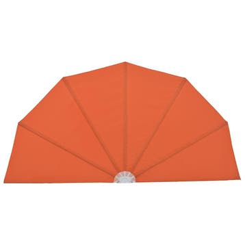 Terrasscherm inklapbaar | OP = OP | Pak die 58% korting, Gebruikt, Verzenden, Overige typen, Minder dan 250 cm