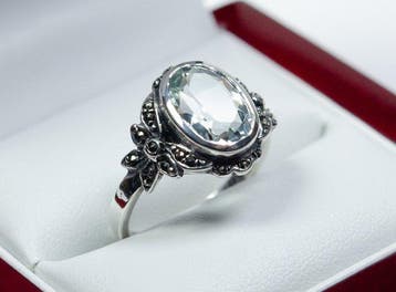 Sans prix de réserve - Bague - Argent 925 - 3,00 ct