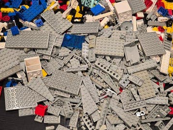 Lego Stenen - 6 kg jaren 70 80 Lego
