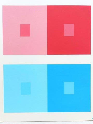 Josef Albers (1888-1976) - Interaction of Colors - VI-1