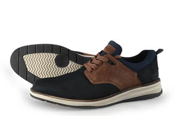 Rieker Veterschoenen in maat 43 Blauw, Kleding | Heren, Schoenen, Zo goed als nieuw, Rieker, Veterschoenen, Verzenden