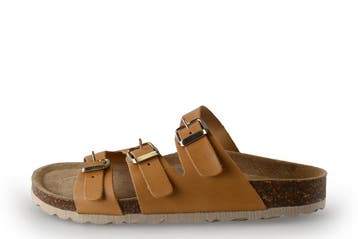 Laurent David Slippers in maat 36 Bruin, Vêtements | Femmes, Verzenden, Slippers