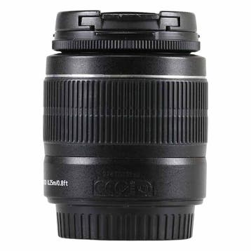 Canon EF-S 18-55mm f/3.5-5.6 III met garantie, Ophalen of Verzenden, Gebruikt