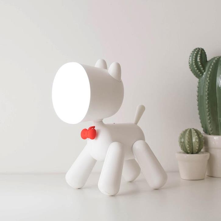 Hond Nachtlampje Dimbaar Wit - Kinder Lamp Leeslamp Slaapkam, Collections, Collections Autre, Envoi