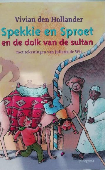 Hollander - Spekkie en Sproet en de dolk van de sultan, Boeken, Verzenden, Zo goed als nieuw, Vivian den Hollander
