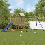 vidaXL Speelhuis geïmpregneerd grenenhout, Verzenden, Nieuw