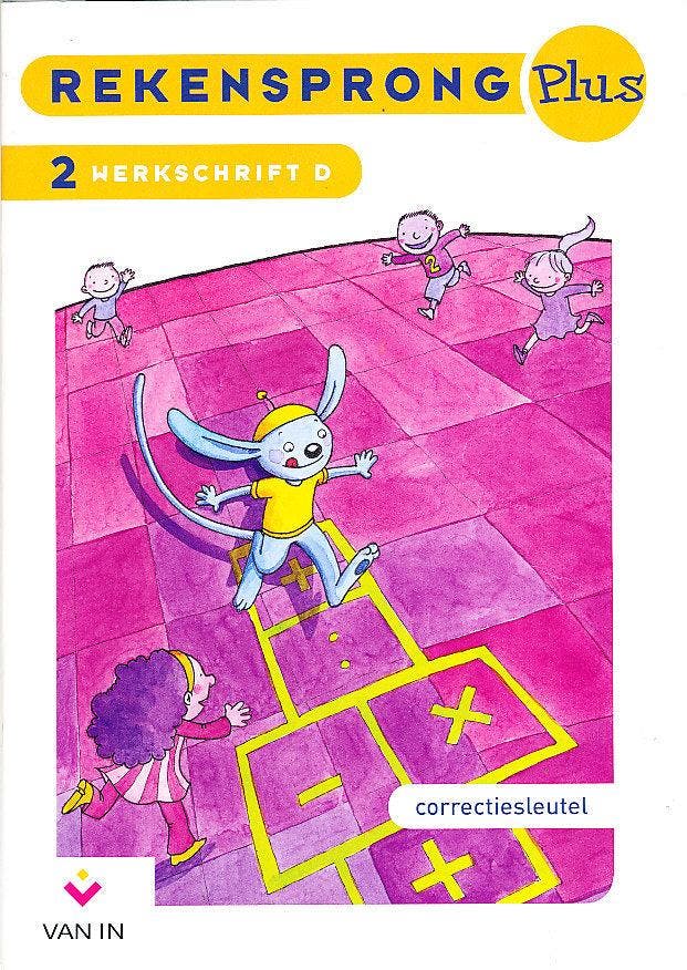 Rekensprong Plus Correctiesleutel Werkschrift D 2, Livres, Livres scolaires, Envoi