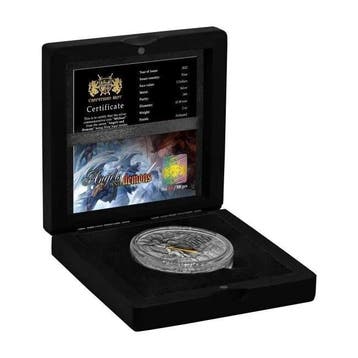 Niue. 5 Dollars 2022 2 oz $5 NZD Niue Silver Michael Angels