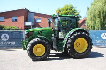 Veiling: Tractor John Deere 6155R Diesel 144kW 2016, Ophalen