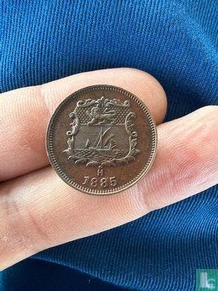 Brits Noord-Borneo ½ cent 1885, Verzenden, Losse munt