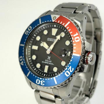 Seiko - Solar Diver - Sans prix de réserve - V157-0DF0 -, Bijoux, Sacs & Beauté