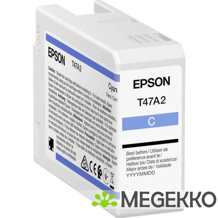 Epson Singlepack Cyan T47A2 UltraChrome Pro 10 Origineel, Computers en Software, Printerbenodigdheden, Nieuw, Verzenden