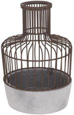 Keramiek vogelkooi 17,5x17,5x26,5 cm, Nieuw