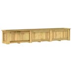 vidaXL Plantenbak verhoogd 291x50x50 cm geïmpregneerd, Verzenden, Nieuw