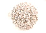 Ring Platina - Diamanten, Handtassen en Accessoires, Ringen, Nieuw