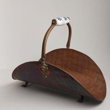 Antiek Bak - Koper, Aardewerk, Messing - 1930-1940 - Voor