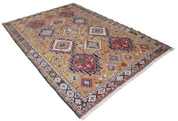 Sumach Kelim - Vloerkleed - 290 cm - 195 cm - Natuurlijke, Nieuw