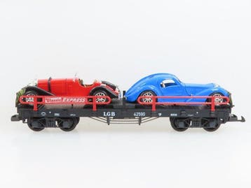 LGB G - 42590 - Wagon de marchandises pour trains miniatures