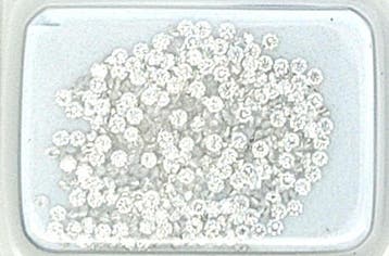 298 pcs Diamant (Natuurlijk) - 1.50 ct - Rond - F, D