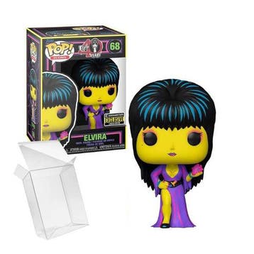 Funko Pop! Icons: Elvira (Blacklight) 40 Years #68 EE, Verzenden, Nieuw