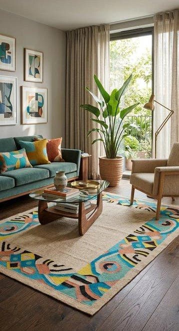 Tapis - 170 cm - 240 cm - Tapis Kilim Moderne