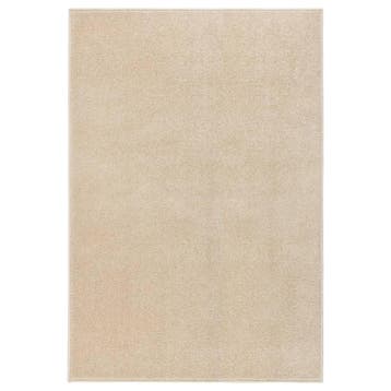 Vloerkleed 160x230cm beige | Tweede kansje | OP = OP, Verzenden