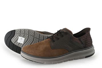 Skechers Instappers in maat 44 Bruin, Kleding | Heren, Schoenen, Bruin, Verzenden, Overige typen, Skechers